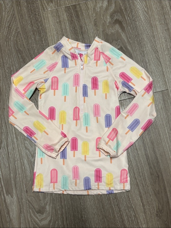 monica + andy Other - Monica + Andy Rash Guard Popsicle Print Summer Size 4T Beach Vacation | outdoor